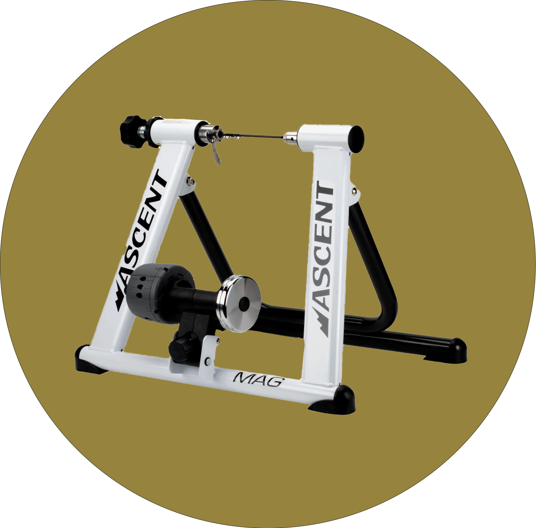 Ascent mag bike outlet trainer