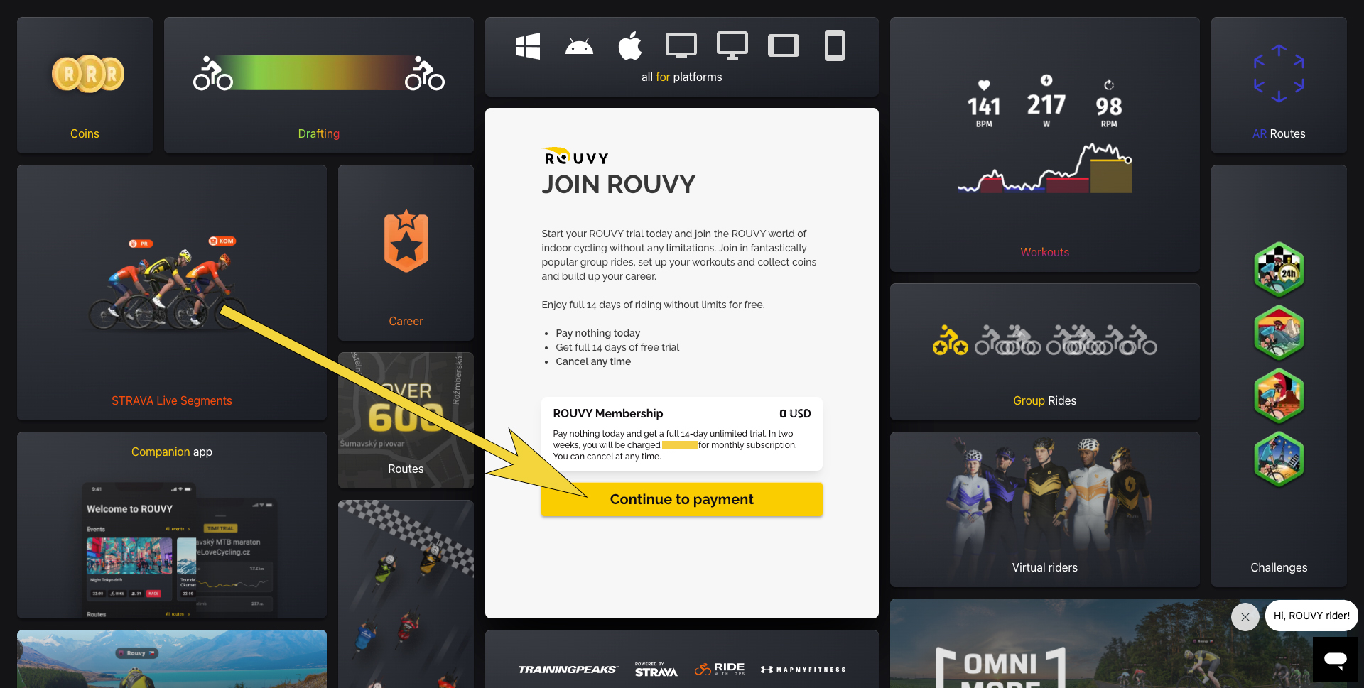 Gift Coupons and Discount codes ROUVY EN