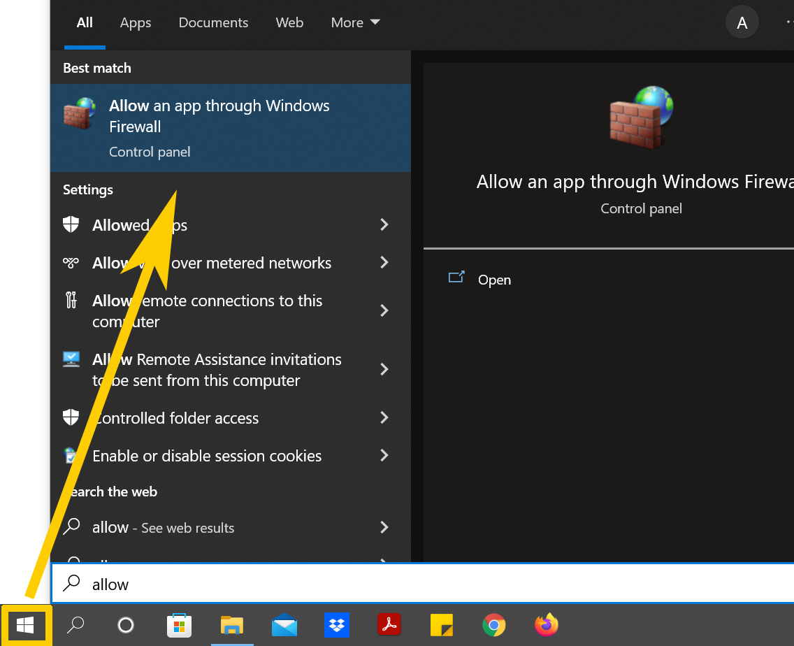 Internet Connection and Firewall Permissions Troubleshooting – ROUVY - EN