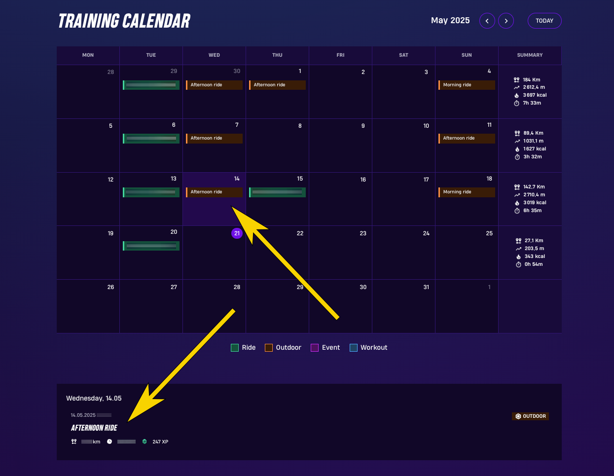 training cal + activity below.png