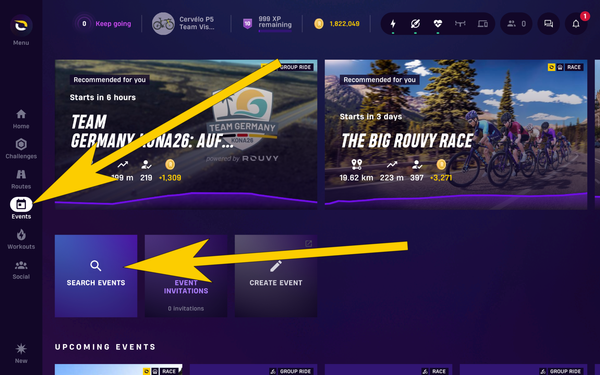 events search in app.png